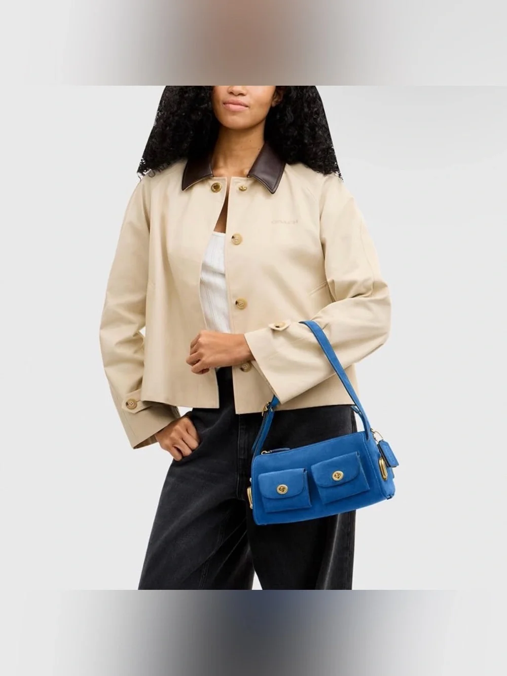 Coach Turnlock Haversack bag 27